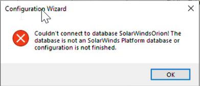Configuration Wizard fails with "Cannot insert the value NULL into ...